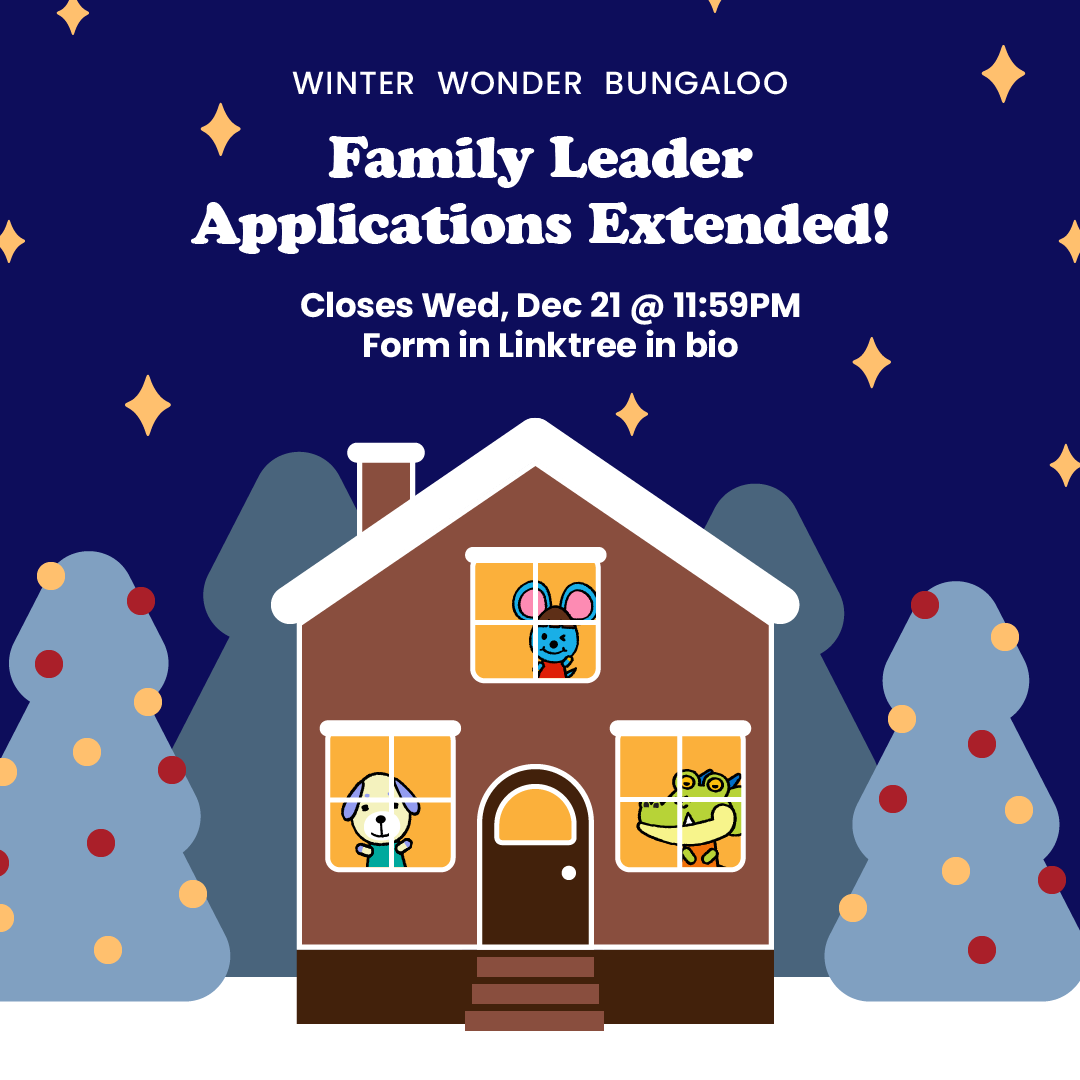 winter wonder bungaloo social graphic family application extended